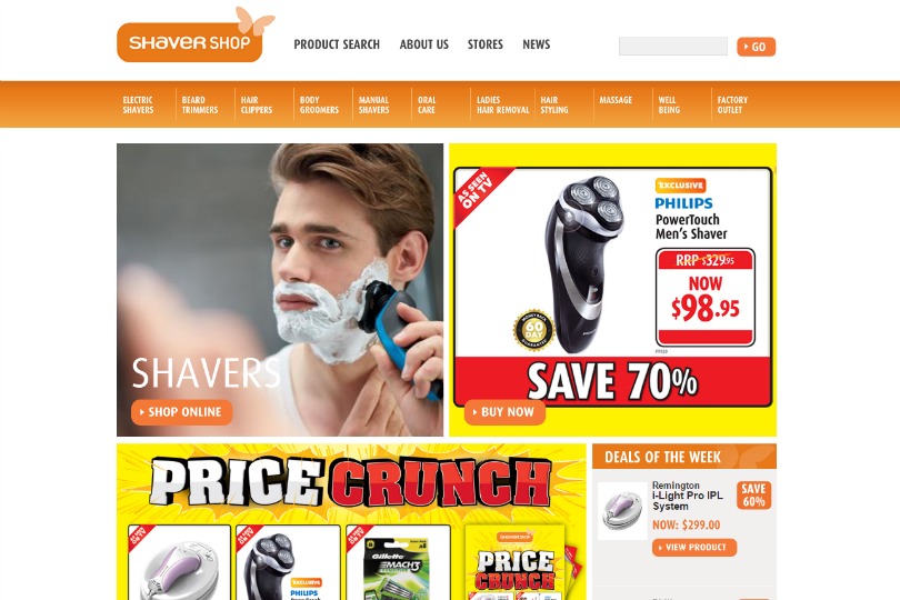 Shaver shop