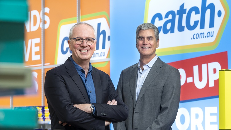 Image of Ian Bailey, Kmart Group MD, and Pete Sauerborn, Catch MD
