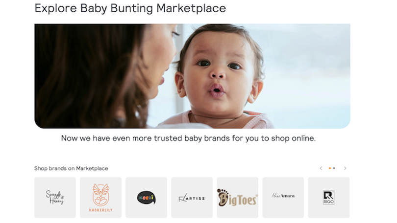 Baby Bunting launches online marketplace
