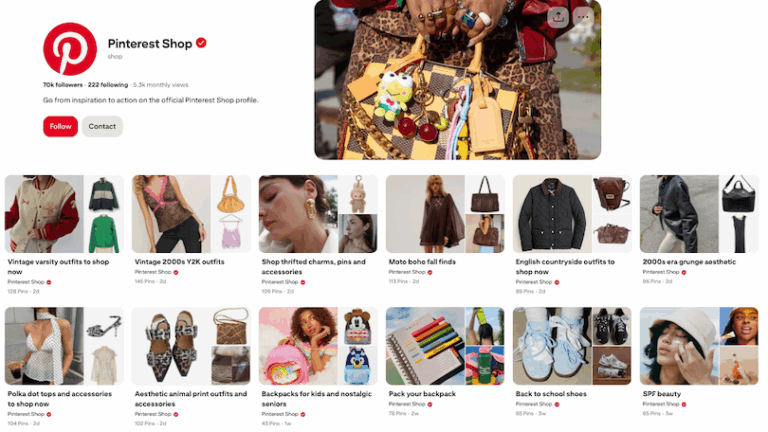 Pinterest launches first-ever thrift shop - Internet Retailing